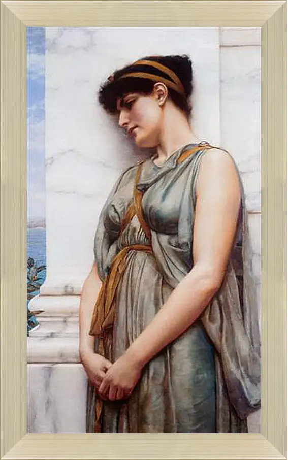 Картина в раме - Grecian Reverie. Джон Уильям Годвард