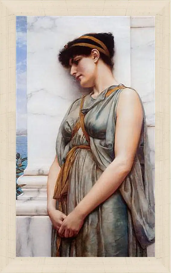 Картина в раме - Grecian Reverie. Джон Уильям Годвард