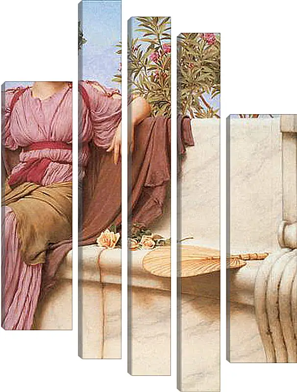 Модульная картина - Tranquillity (Detail). Джон Уильям Годвард