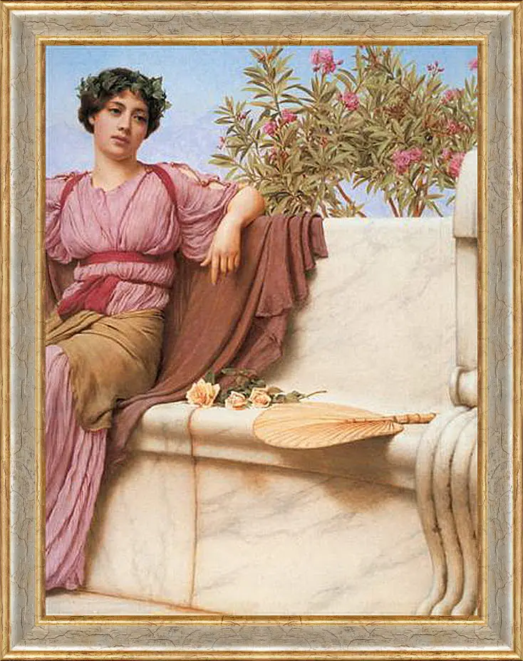 Картина в раме - Tranquillity (Detail). Джон Уильям Годвард