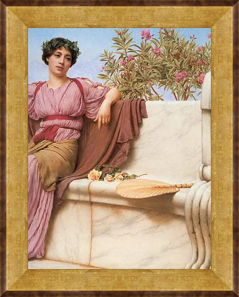Картина в раме - Tranquillity (Detail). Джон Уильям Годвард