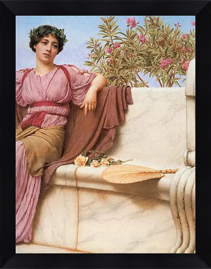 Картина в раме - Tranquillity (Detail). Джон Уильям Годвард