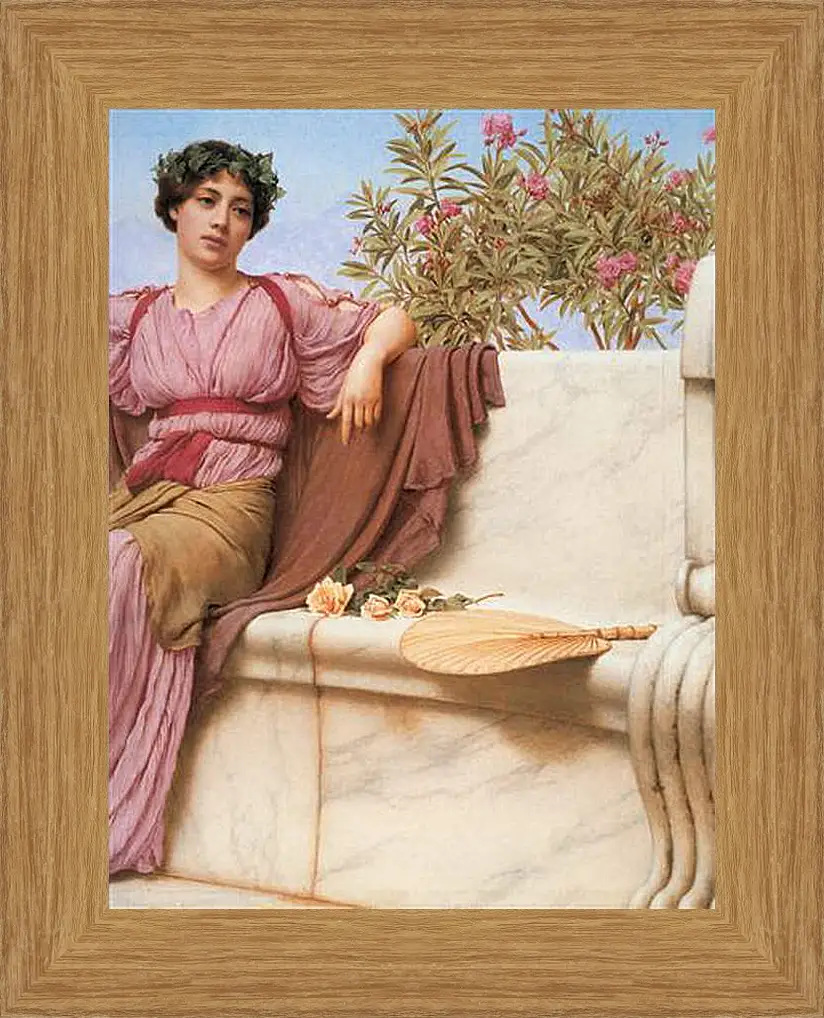 Картина в раме - Tranquillity (Detail). Джон Уильям Годвард