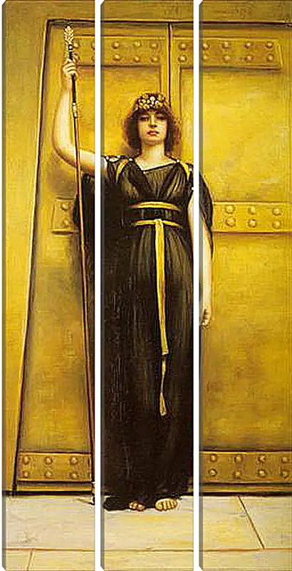 Модульная картина - The Priestess. Джон Уильям Годвард