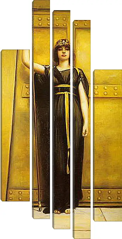 Модульная картина - The Priestess. Джон Уильям Годвард