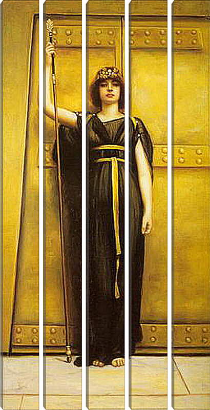 Модульная картина - The Priestess. Джон Уильям Годвард

