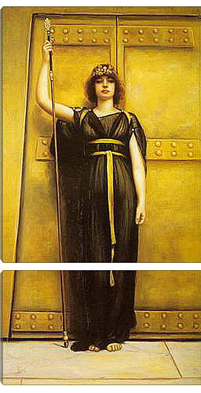 Модульная картина - The Priestess. Джон Уильям Годвард