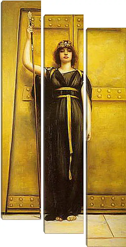 Модульная картина - The Priestess. Джон Уильям Годвард
