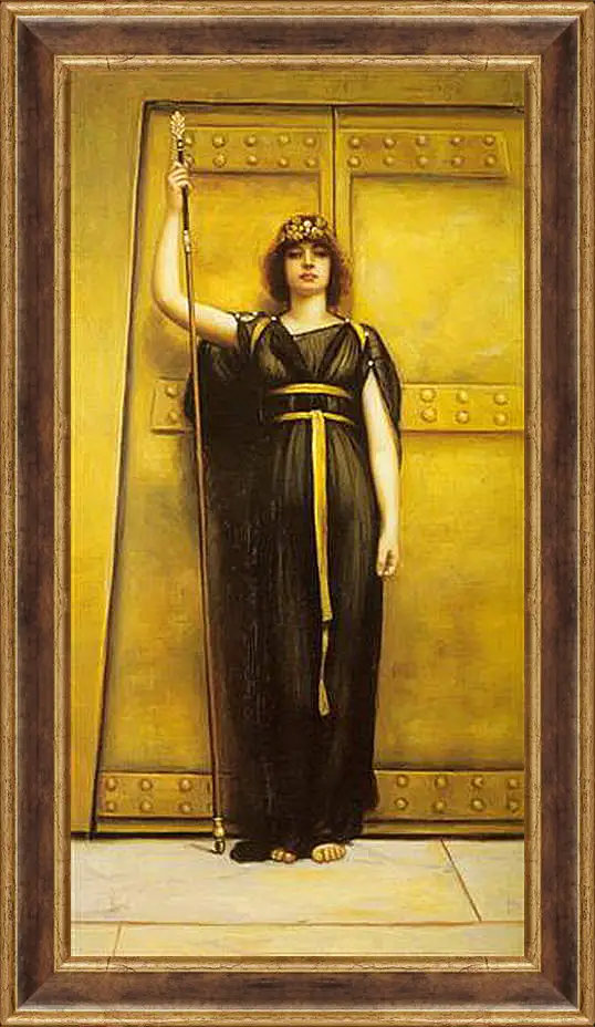 Картина в раме - The Priestess. Джон Уильям Годвард