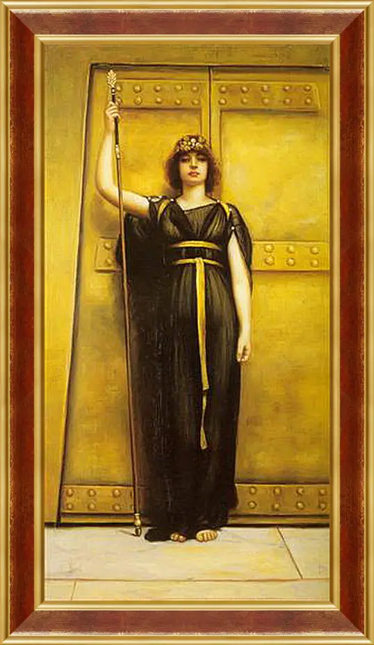 Картина в раме - The Priestess. Джон Уильям Годвард