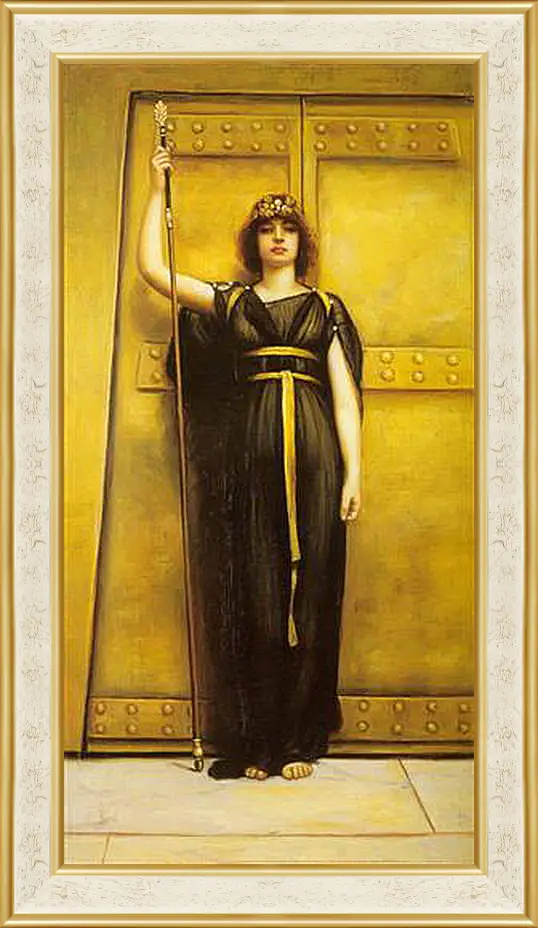 Картина в раме - The Priestess. Джон Уильям Годвард