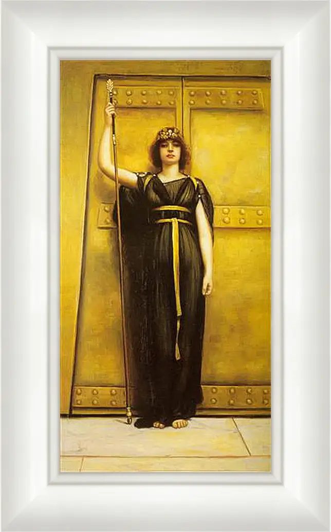 Картина в раме - The Priestess. Джон Уильям Годвард