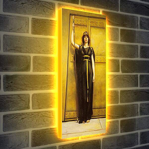 Лайтбокс световая панель - The Priestess. Джон Уильям Годвард
