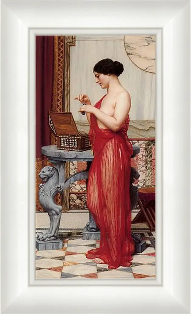 Картина в раме - The New Perfume. Джон Уильям Годвард