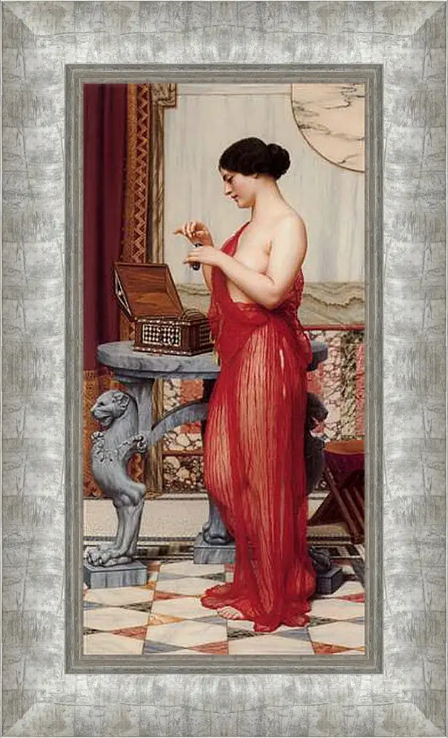 Картина в раме - The New Perfume. Джон Уильям Годвард