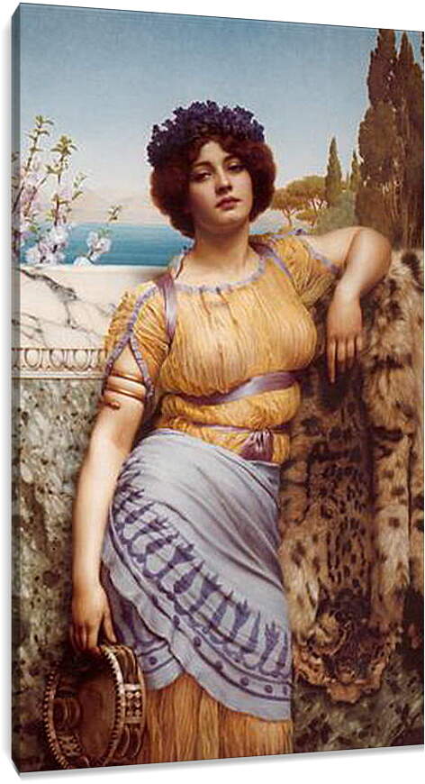 Постер и плакат - Ionian Dancing Girl. Джон Уильям Годвард
