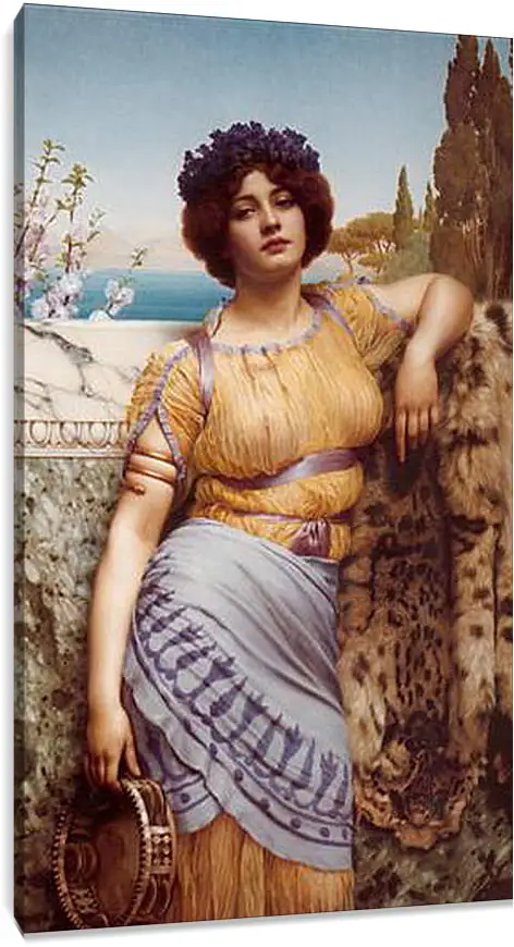 Постер и плакат - Ionian Dancing Girl. Джон Уильям Годвард
