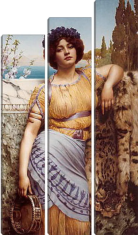 Модульная картина - Ionian Dancing Girl. Джон Уильям Годвард