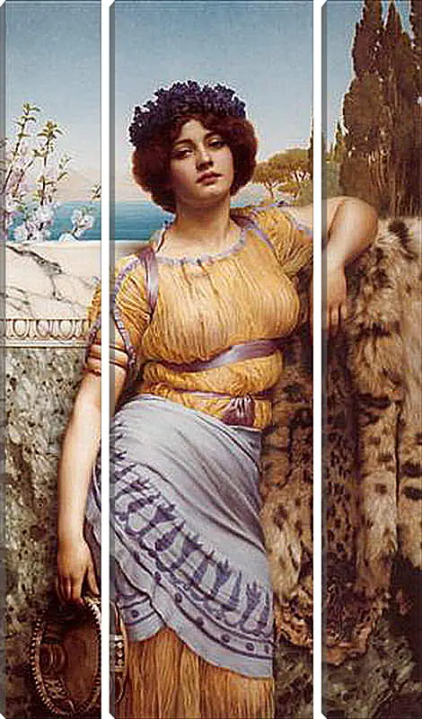 Модульная картина - Ionian Dancing Girl. Джон Уильям Годвард