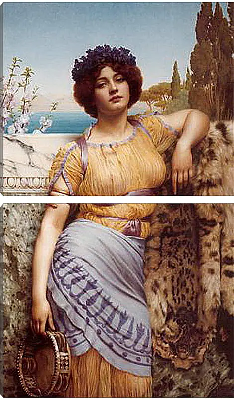 Модульная картина - Ionian Dancing Girl. Джон Уильям Годвард
