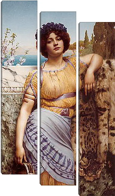 Модульная картина - Ionian Dancing Girl. Джон Уильям Годвард