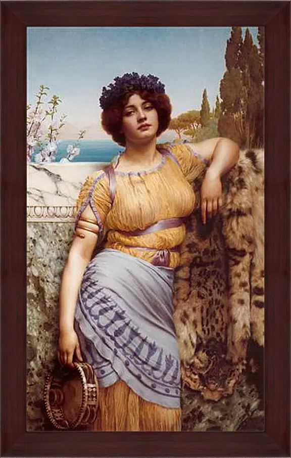 Картина в раме - Ionian Dancing Girl. Джон Уильям Годвард