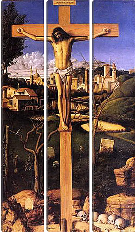 Модульная картина - The Crucifixion. Джованни Беллини