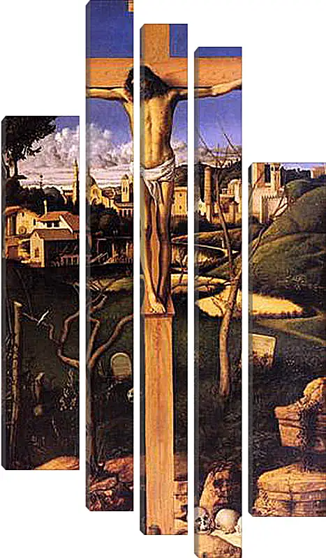 Модульная картина - The Crucifixion. Джованни Беллини