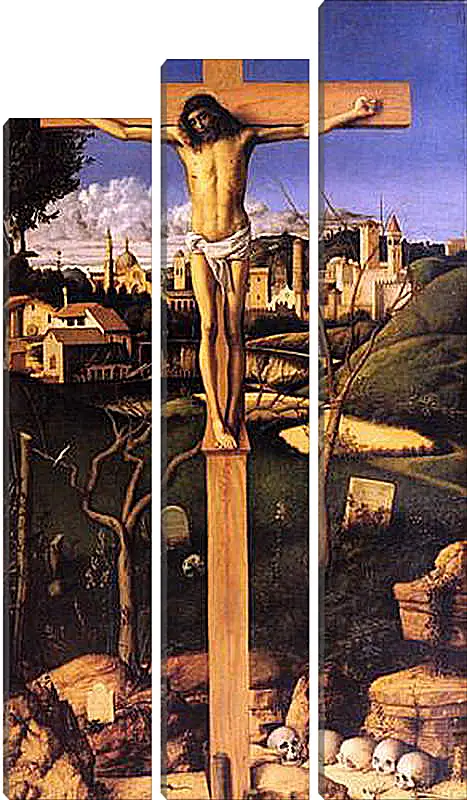 Модульная картина - The Crucifixion. Джованни Беллини