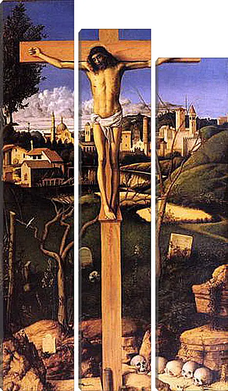 Модульная картина - The Crucifixion. Джованни Беллини
