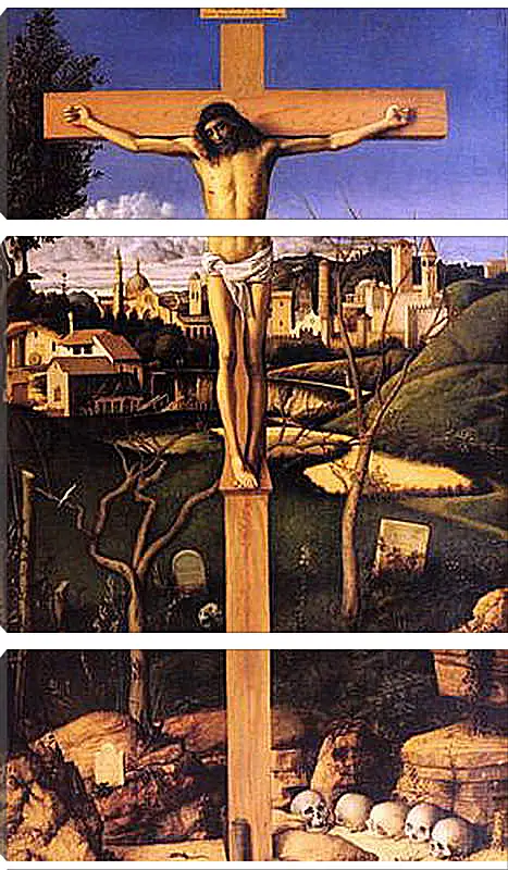 Модульная картина - The Crucifixion. Джованни Беллини