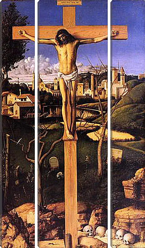 Модульная картина - The Crucifixion. Джованни Беллини