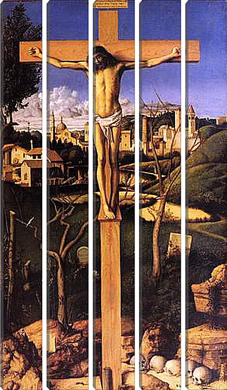 Модульная картина - The Crucifixion. Джованни Беллини
