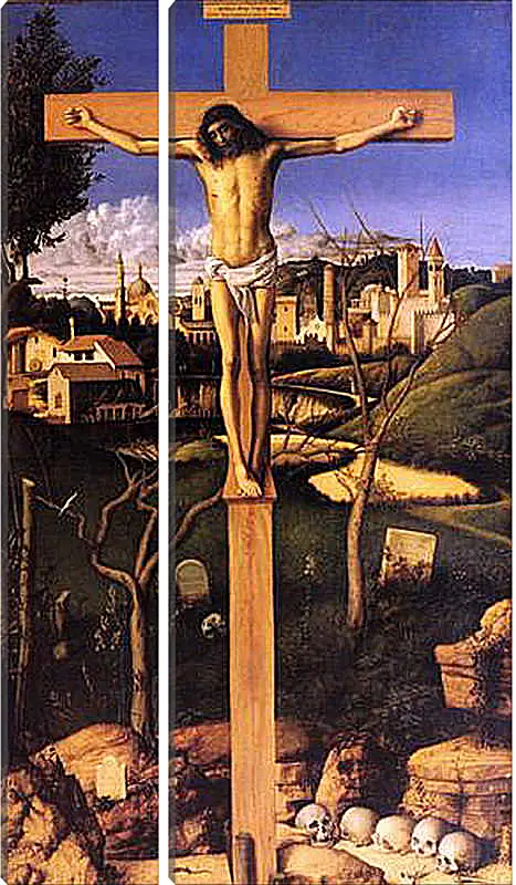 Модульная картина - The Crucifixion. Джованни Беллини