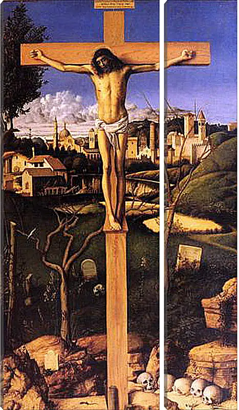 Модульная картина - The Crucifixion. Джованни Беллини