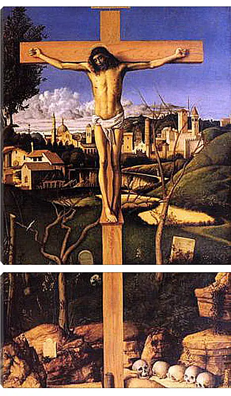 Модульная картина - The Crucifixion. Джованни Беллини