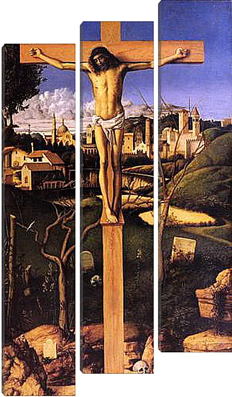 Модульная картина - The Crucifixion. Джованни Беллини