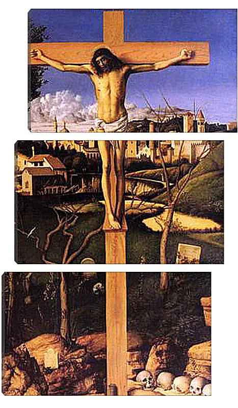 Модульная картина - The Crucifixion. Джованни Беллини