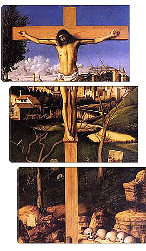 Модульная картина - The Crucifixion. Джованни Беллини