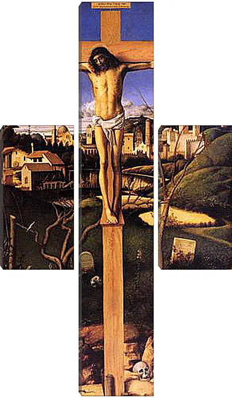 Модульная картина - The Crucifixion. Джованни Беллини
