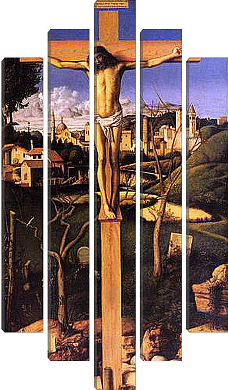 Модульная картина - The Crucifixion. Джованни Беллини

