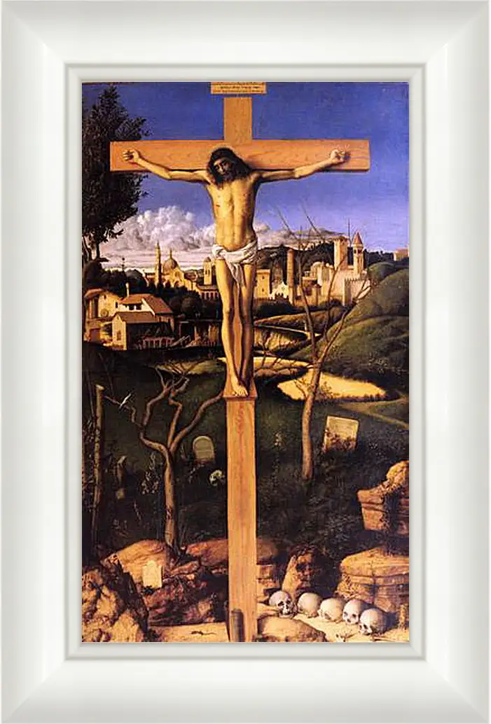 Картина в раме - The Crucifixion. Джованни Беллини