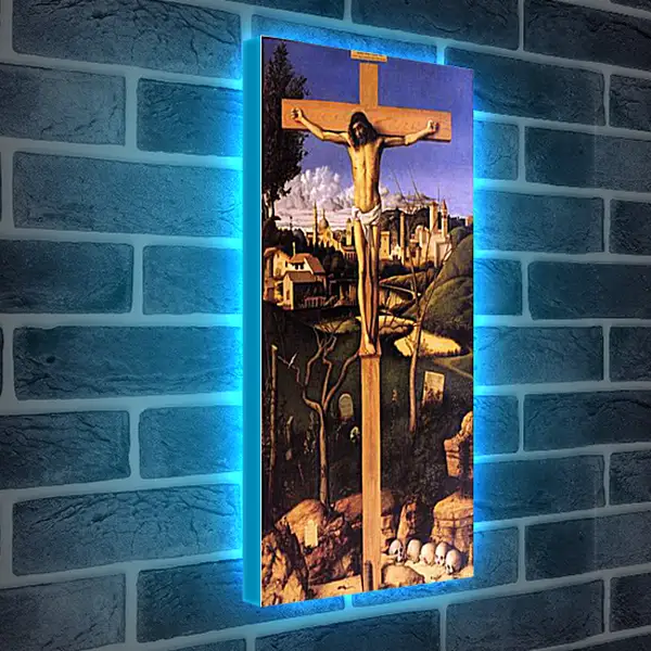 Лайтбокс световая панель - The Crucifixion. Джованни Беллини