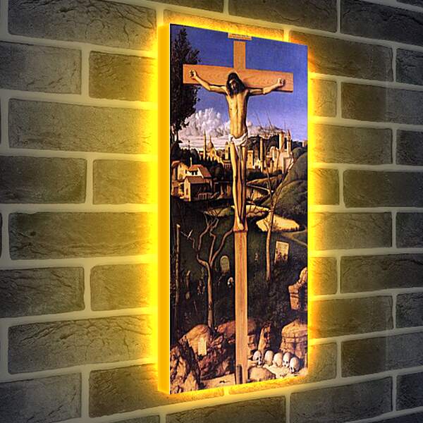 Лайтбокс световая панель - The Crucifixion. Джованни Беллини
