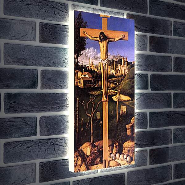 Лайтбокс световая панель - The Crucifixion. Джованни Беллини
