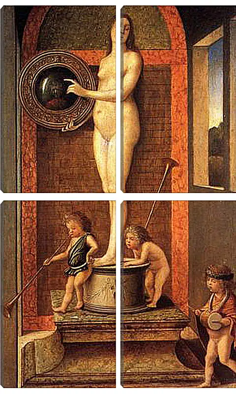 Модульная картина - Allegory of Vanitas. Джованни Беллини