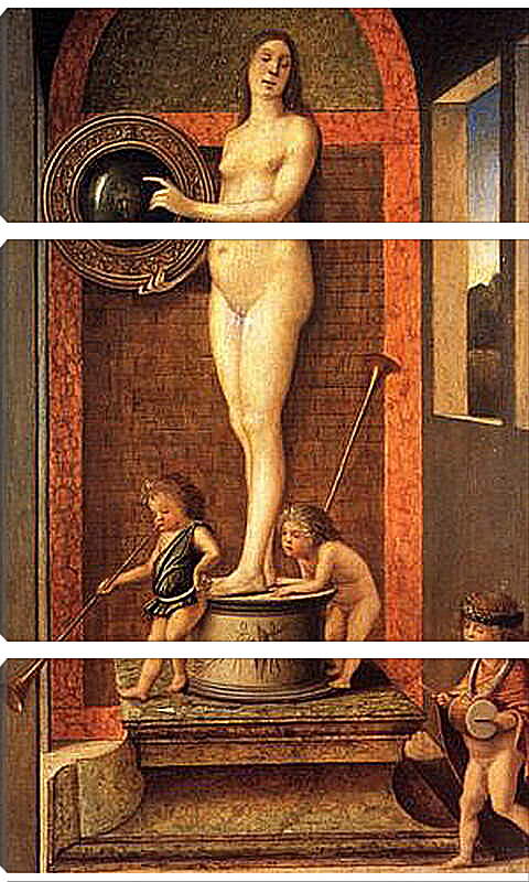 Модульная картина - Allegory of Vanitas. Джованни Беллини
