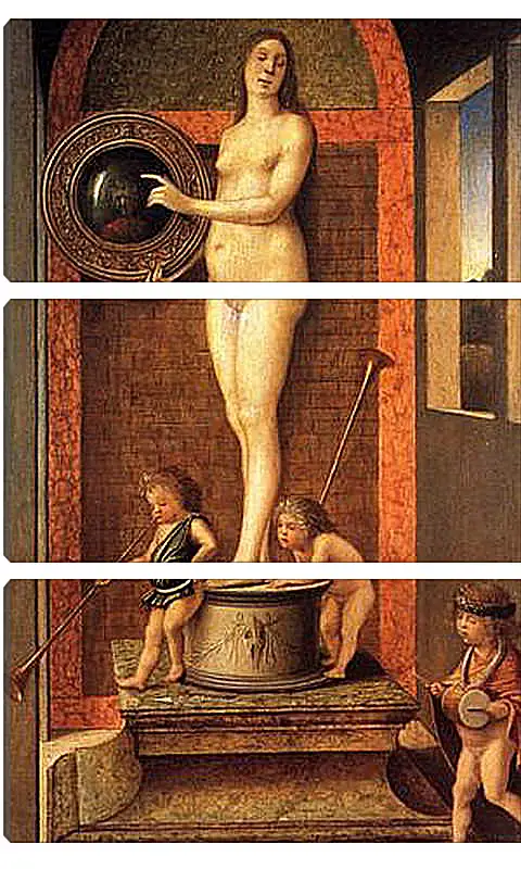 Модульная картина - Allegory of Vanitas. Джованни Беллини