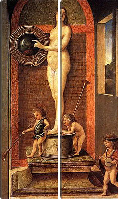 Модульная картина - Allegory of Vanitas. Джованни Беллини