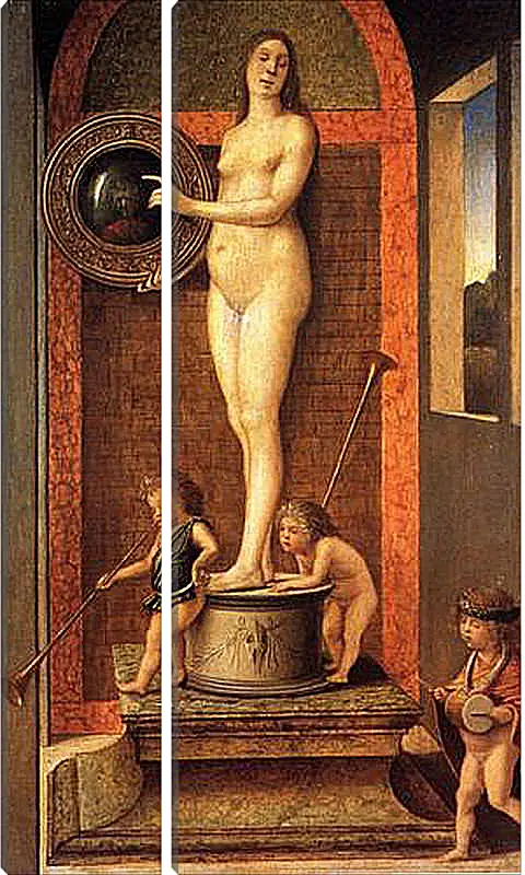 Модульная картина - Allegory of Vanitas. Джованни Беллини